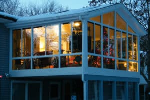 Cathedral Sunroom in Madison WI Exterior 2