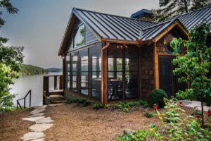 Three Season Sunroom Addition Wood Lake House 2