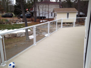 Aluminum Deck Installation Madison WI Glass Railings