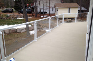 Aluminum Deck Installation Madison WI Glass Railings