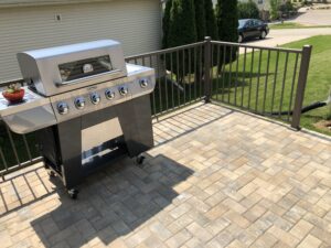 Deck Builders Madison WI Stone Age Deck with Railings