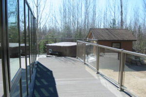 Glass Deck Railings Deck Builders Madison WI