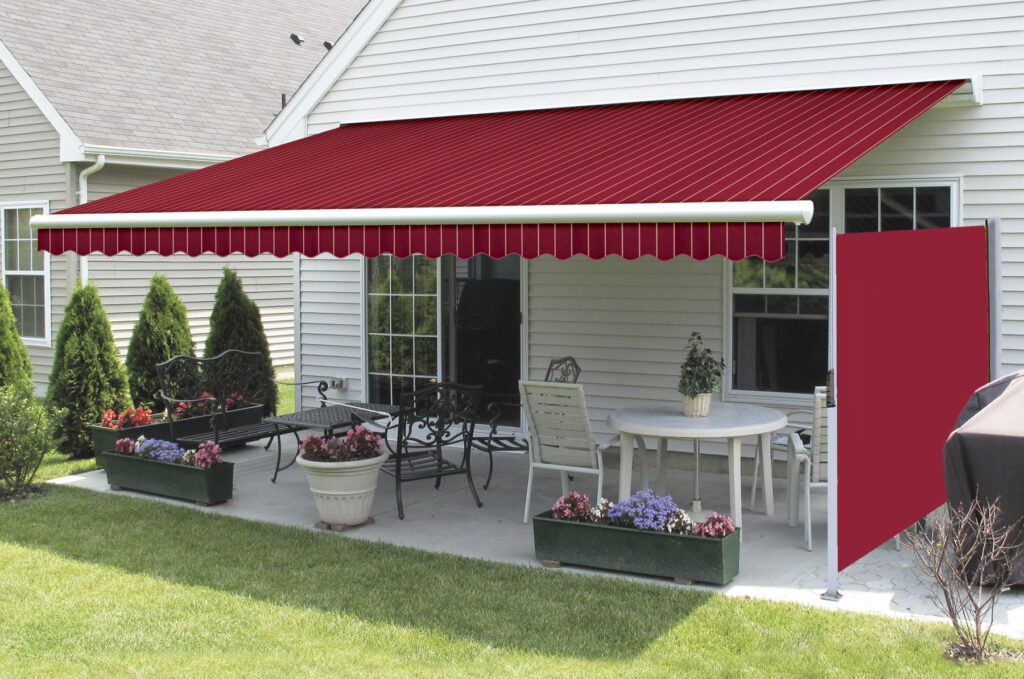 Horizontal Motorized Shades Madison Retractable Shades