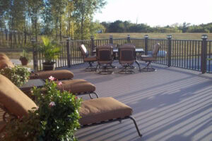 Lock Dry Aluminum Deck Builders Madison WI Decks