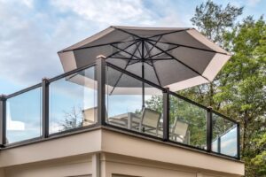 Glass Railing Contractor Deck Installation Madison WI