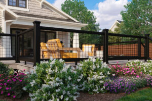 Mesh Deck Railings Installation Deck Railing Contractors