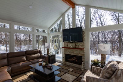 Sunroom Madison Wisconsin Winter