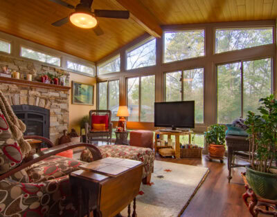 Sunroom Madison Wisconsin Winter insulated room