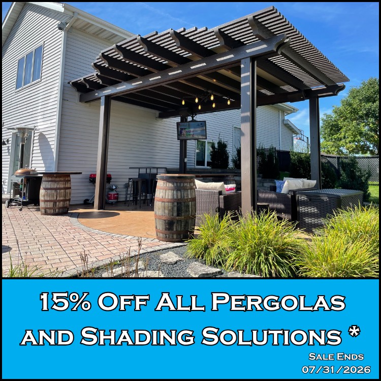 Pergola Installation Madison WI Sunrooms Room Additions