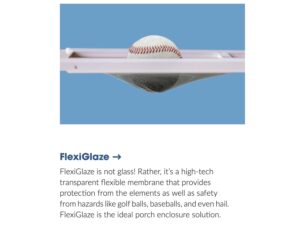 FlexiGlaze Defined Patio Enclosure Contractor Madison